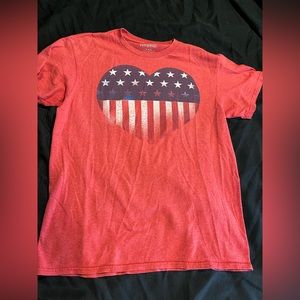 American medium tee